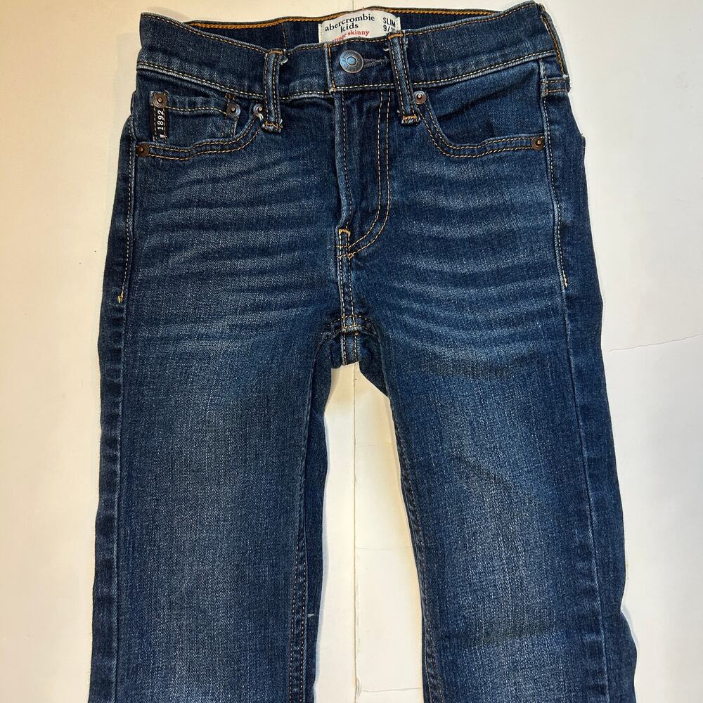 Abercrombie Kids Super Skinny Slim Jeans - Boys Size 9/10 - Picture 2 of 5